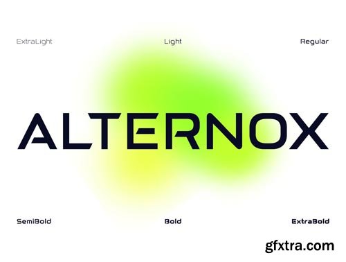 Alternox Fonts Family Ui8.net