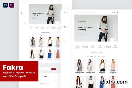 Fakra - Fashion Shop Website Design UMTLSK9