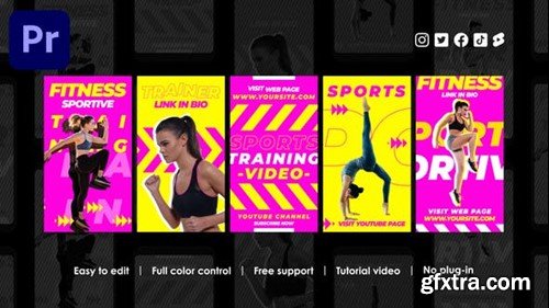 Videohive Fitness Trainer Instagram Stories 46024919