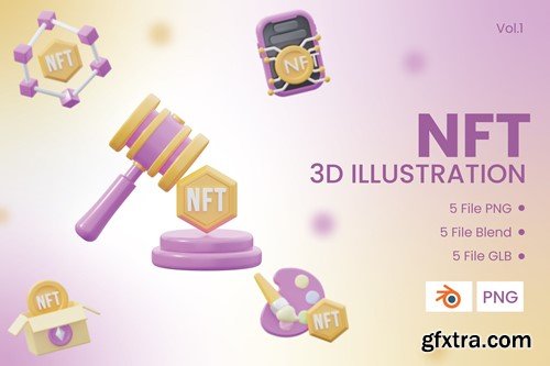 3D Nft Icon Vol.1 FD9M8H6