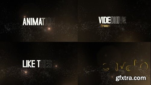 Videohive Cinematic Text Title Animation 45984133