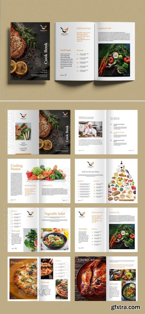 Cook Book Layout 605679459