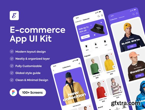 E-commerce App UI Kit Ui8.net