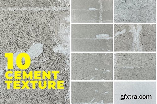 10 Cement Background Textures JW8UTHF