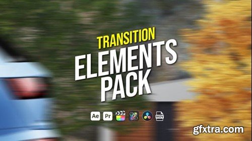 Videohive Transition Elements Pack 45395125