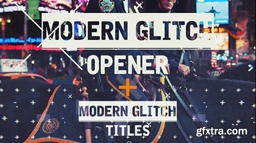Videohive Modern Glitch Opener 11468287
