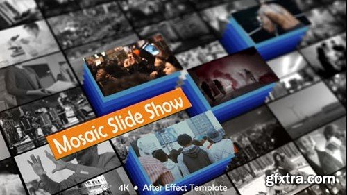 Videohive Mosaic Slide Show 45157612