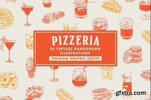 Pizzeria - Illustrations 2A8UZHM