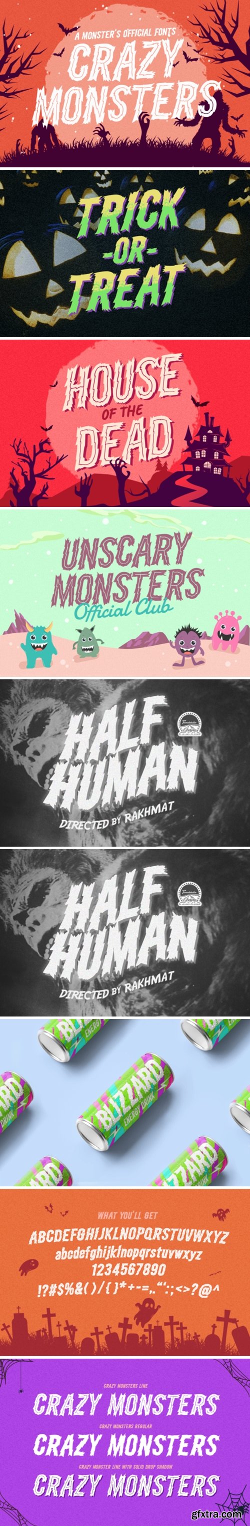 Crazy Monsters Font