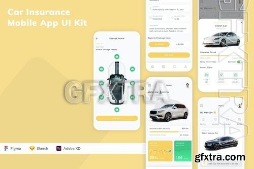 Car Insurance Mobile App UI Kit 263F2E5