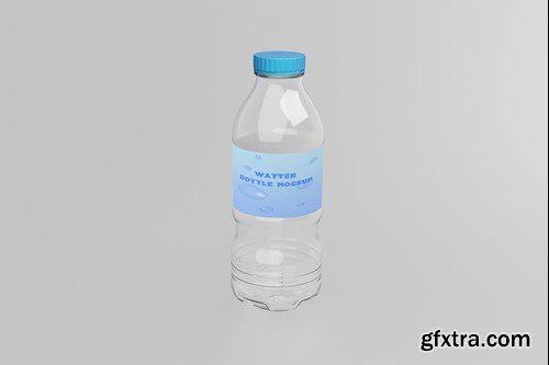 Plastic Water Bottle Mockup 6BS5YCY