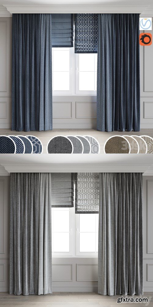 Modern style curtains 7