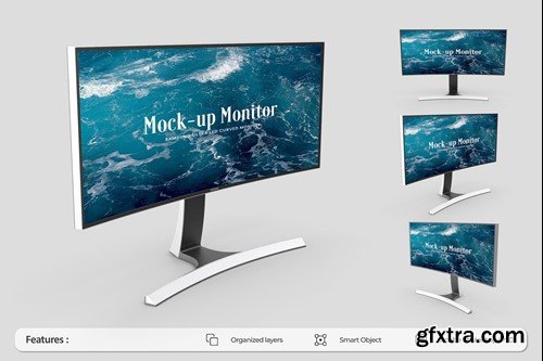 Samsung Ultra Monitor Mockup EBWQ9F3
