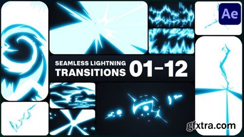 Videohive Seamless Lightning Transitions for After Effects 46081260