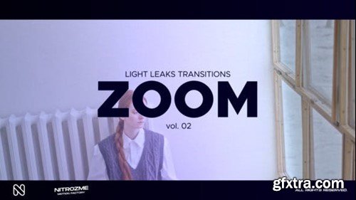 Videohive Light Leaks Zoom Transitions Vol. 02 46089527