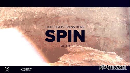 Videohive Light Leaks Spin Transitions Vol. 03 46089469