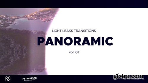 Videohive Light Leaks Panoramic Transitions Vol. 01 46089367
