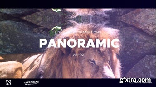 Videohive Light Leaks Panoramic Transitions Vol. 02 46089379