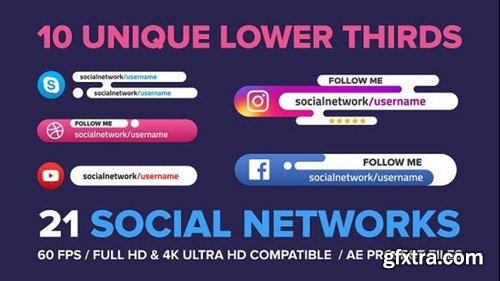 Videohive Social Network PACK 22968494