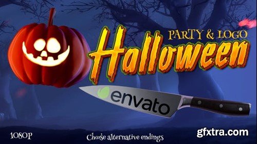 Videohive Happy Halloween Party & Logo 34423580