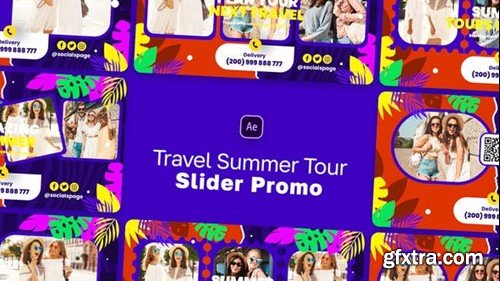 Videohive Travel Summer Tour Slider Promo 46059453