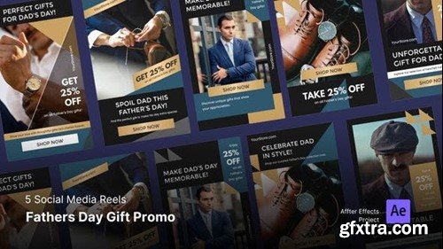 Videohive Fathers Day Gift Promo - Social Media Instagram Reels 45933843