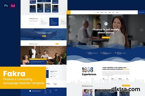 Fakra - Finance & Consulting Website Design SCJRDWK