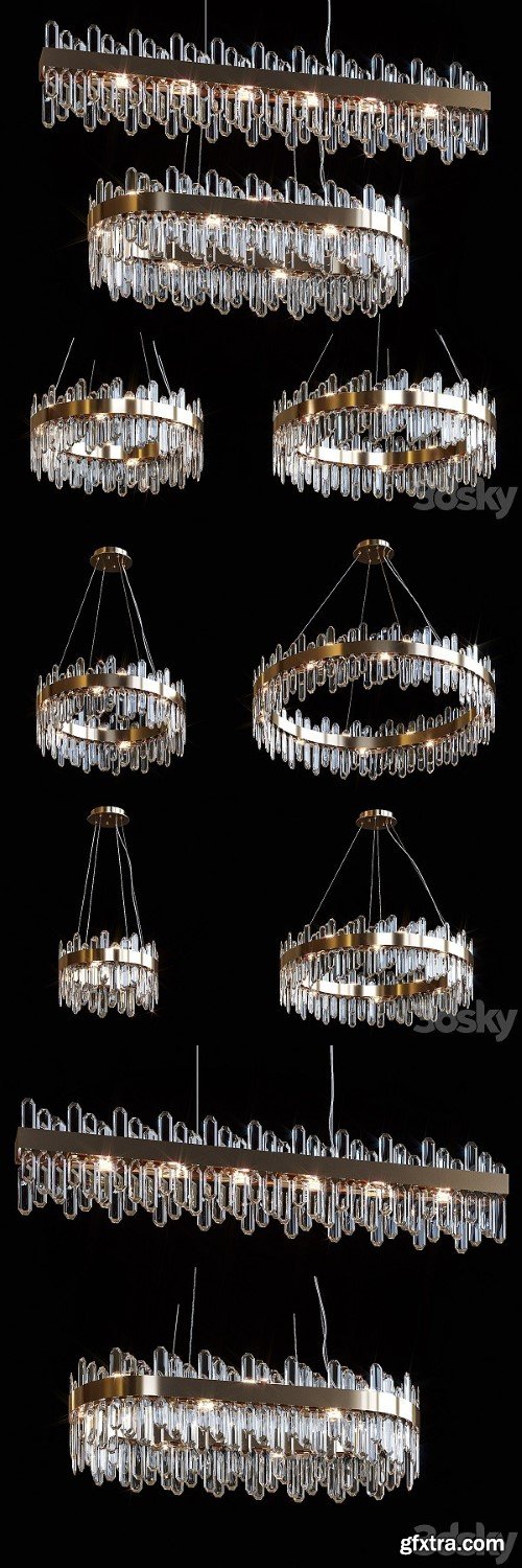 Pendant chandeliers VALERY by Lampatron