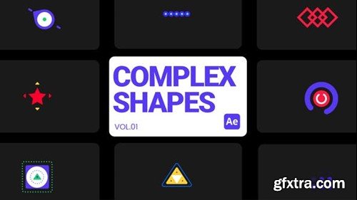 Videohive Complex Shapes 01 for After Effects 46060266