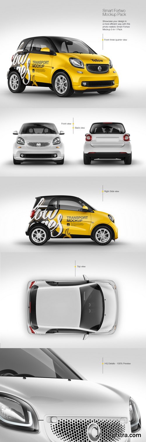 YellowImages - Smart Fortwo Mockup Pack - 16816