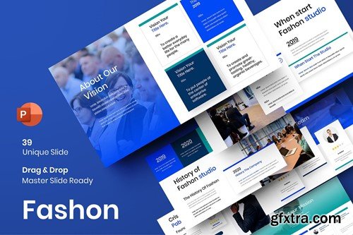 Fashon – Business PowerPoint Template 5XJL8PM