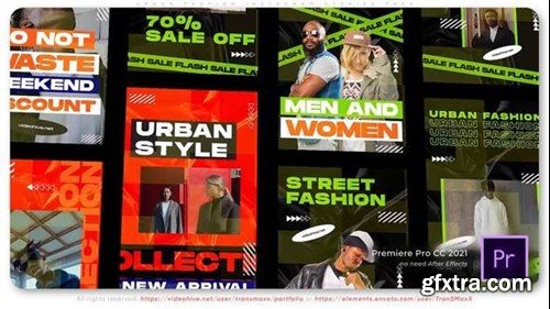 Videohive Urban Fashion Instagram Stories Pack 46160751