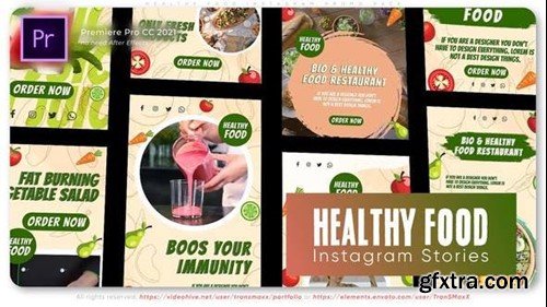 Videohive Healthy Food Instagram Promo Pack 46160774