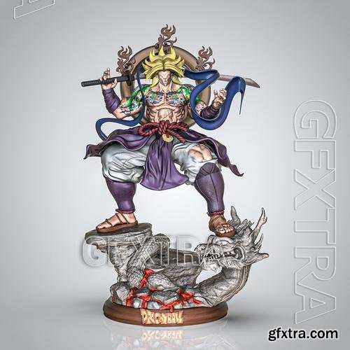 Broly Samurai – 3D Print Model