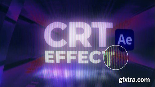 Videohive CRT Effect - RGB TV Screens 46062334