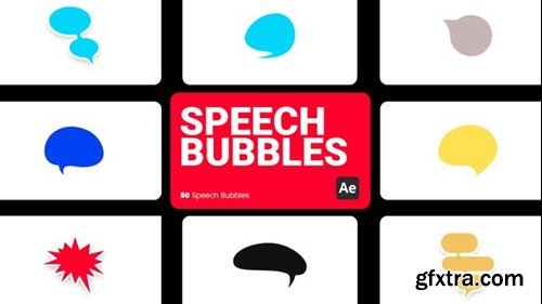 Videohive Speech Bubbles for After Effects 46153204