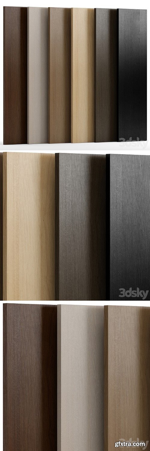 Oak Wood 2 With 6 Colors