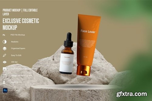 Cosmetic Product Mockup JCDZGQC