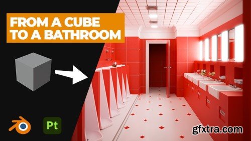 Blender & Substance Painter Workflow: Create a Realistic Bathroom A-Z