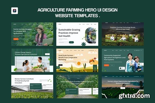Agriculture Farming UI Design Figma ZFBWC5Z
