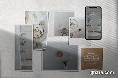 Photo Collage Mockup Template BDMKN5D