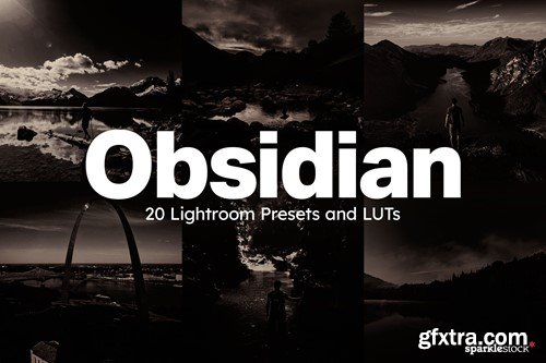 20 Obsidian Lightroom Presets and LUTs 59U3AHH