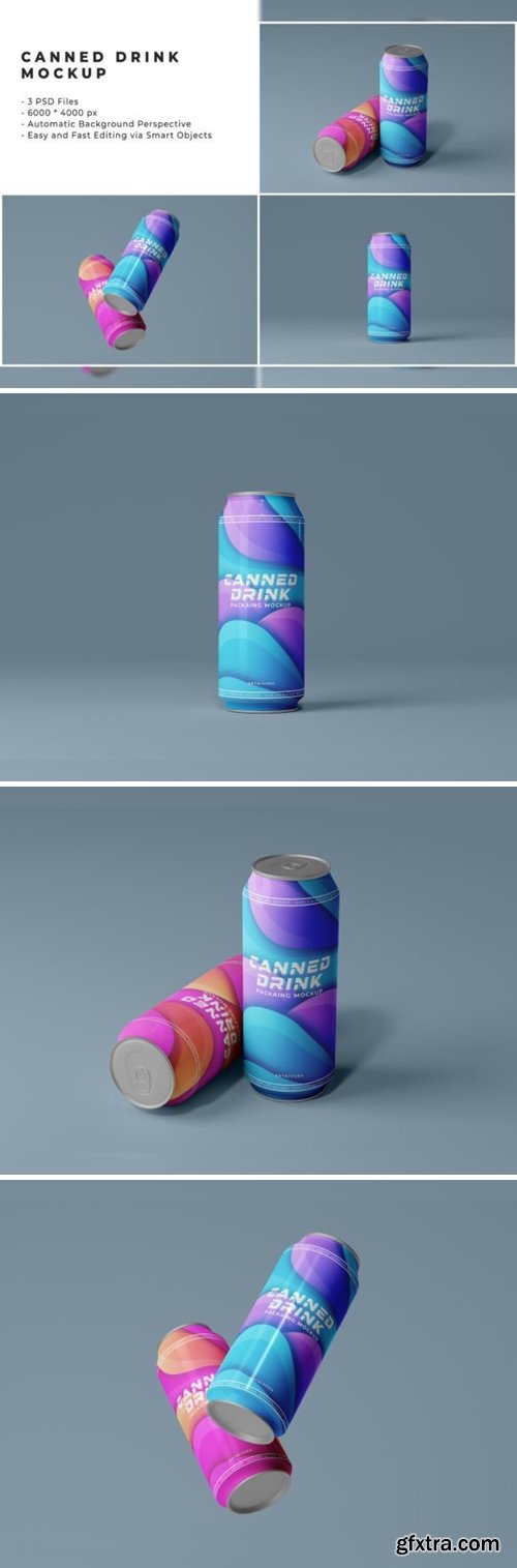 Canned Drink Mockup 72236476
