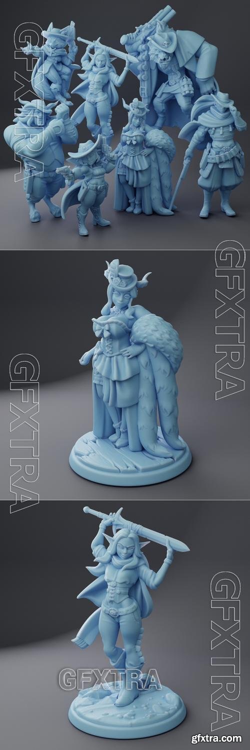 Twin Goddess Miniatures June 2023 – 3D Print Model