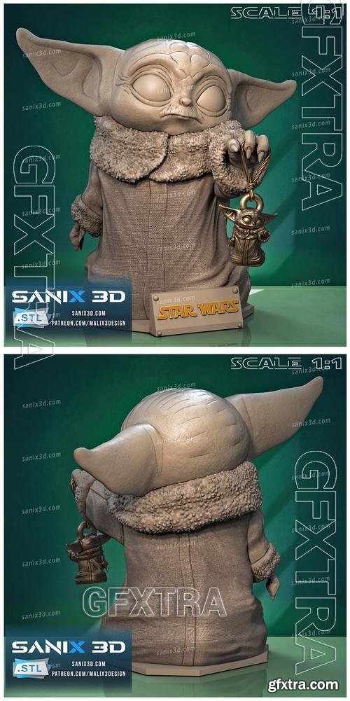 Sanix - Grogu – 3D Print Model