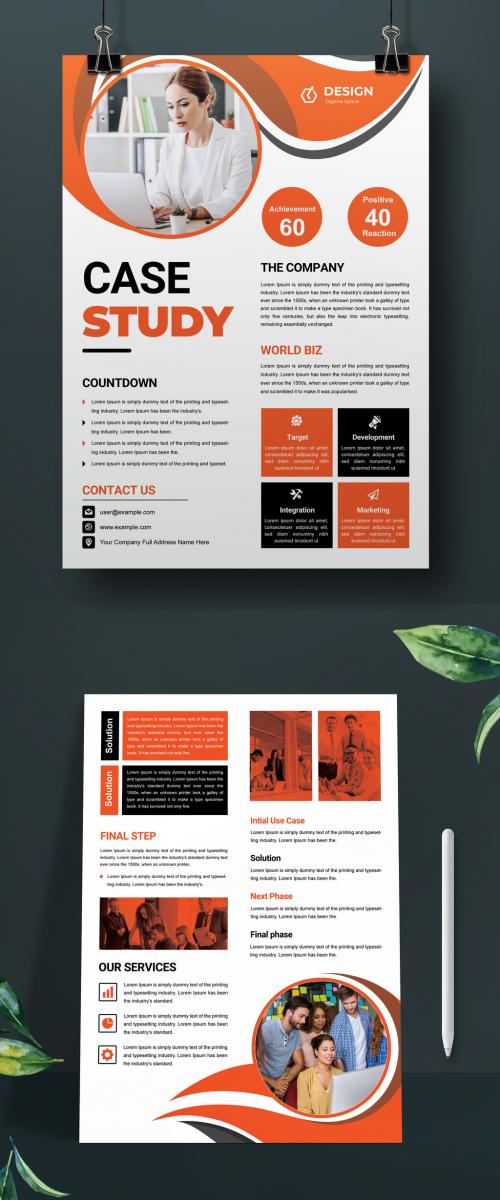 Business Agency Case Study Design Template 587891209
