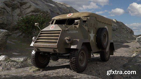 Create and Animate a Vehicle in Blender & Substance Painter
