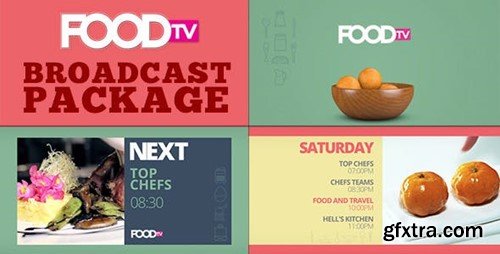 Videohive Food TV Broadcast Package 7952395
