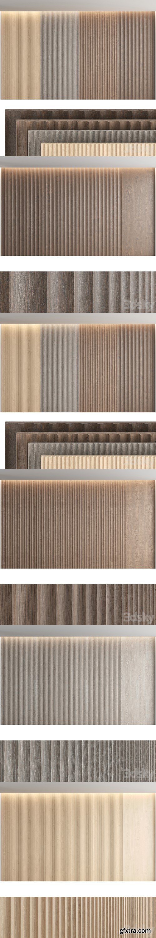 Wood panels_set7