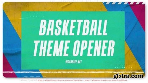 Videohive Basketball Theme Opener 46159502